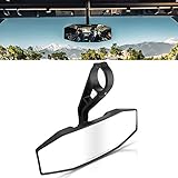 RZR Rear View Center Mirror, OKBA Ultra Clear UTV Mirror with ShatterProof Glass for 08-18 Polaris...
