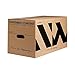 Pack 20 cajas de cartón para mudanza y almacenaje 550x350x350mm con asas...