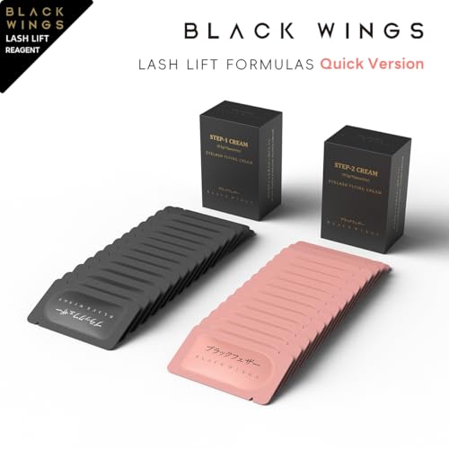 Blackwings Kit de elevação de cílios Upgradede Lashlift Lash-lift Kit permanente de cílios profissio
