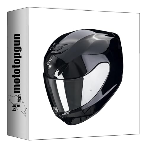 Casque intégral Scorpion EXO-391 Noir XXL pour éliminer la pression frontale