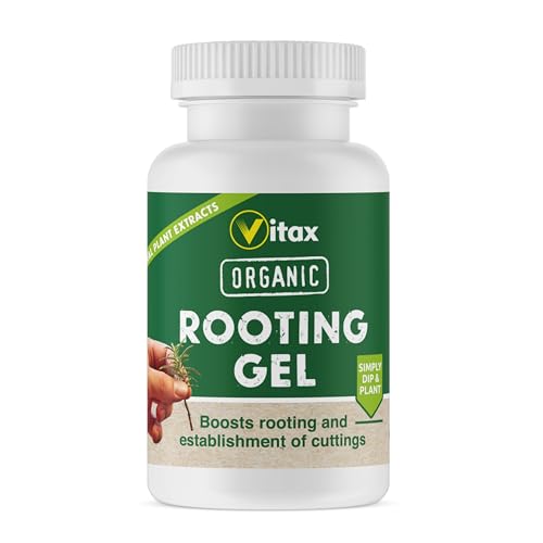Vitax Organic Rooting Gel, Natural Ingredients, Simple To Use, Boosts Rooting and Establishment of Cuttings, Aids in Moisture Retention - 150ML