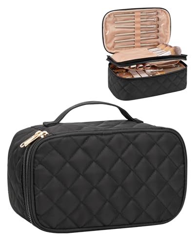 Relavel Small Double Layer Makeup Bag