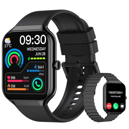 Catálogo de smartwatch xiaomi más recomendados. 45 RENDIN Smartwatch Hombre - Reloj Inteligente Llamada Bluetooth, Pantalla de 1.96', Impermeable IP68, Monitor De Frecuencia Cardíaca/Oxígeno en Sangre, Monitor De Calorías, para...