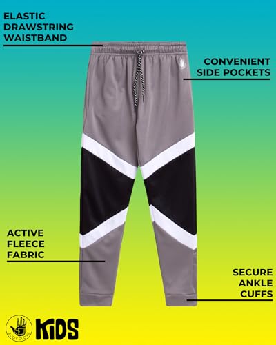 Body Glove Boys' Sweatpants - Performance Tech Fleece Jogger Pants - Active Sweatpants for Boys (8-18)2