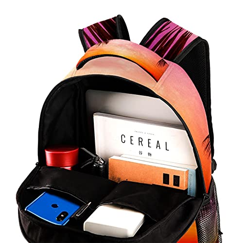 Sac à dos d'école Palm Sunset pour protéger votre ordinateur - 4