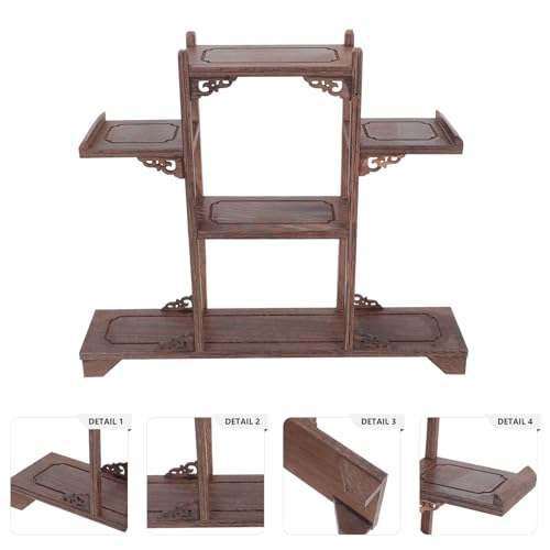 Estante estilo antiguo de madera para solucionar la falta de espacio 7