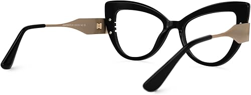 Miniatura 5 de Zeelool Marco elegante de lentes de ojo de gato de acetato con lente transparente sin receta para mujer Milly ZJGA239372