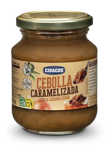 Cidacos cebolla caramelizada sin gluten tarro 300g
