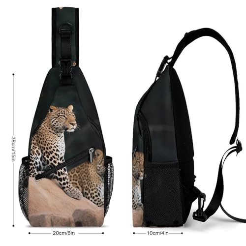 Mochila Deportiva tipo Sling Blanco unisex miniatura 2
