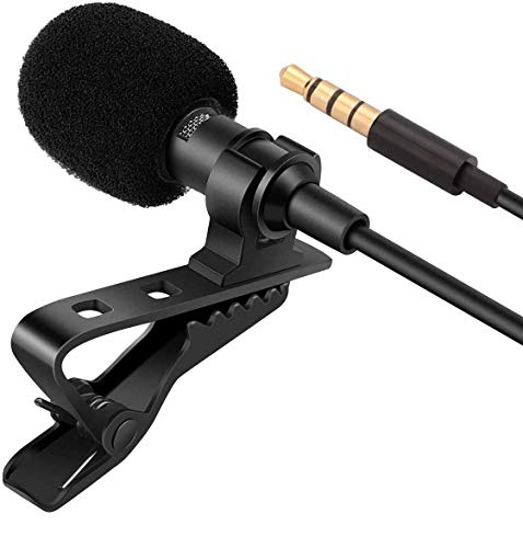 Promo 40% OFF Popular Sound Professional Omnidirectional Capacitor Mic for iPhone and Android Smartphones, Recording Mic for YouTube, Interview, Video