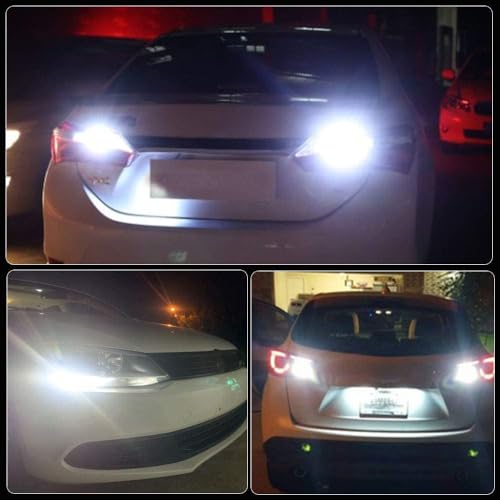 image for YM E-Bright 1156 BA15S White Car Turn Signal Bulb 1003 7506 1141 Repla