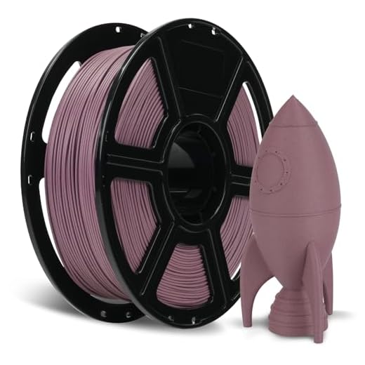 FLASHFORGE Carbon Fiber PETG Filament 1.75mm Dusty Pink, Reinforced 3D Printer Filament 1kg, Lightweight & High-Strength PETG-CF Filament, Strong & Easy to Print
