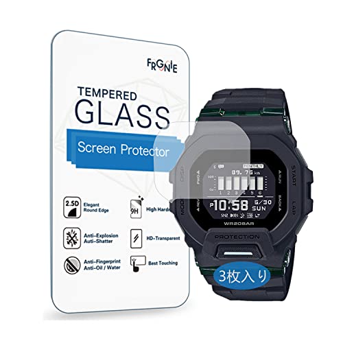 (3������) Frgnie Compatible with Casio GBD-200 �X�N���[���ی�t�B����, GBD200 9H �����K���X�ی�t�B���� �����ߗ�