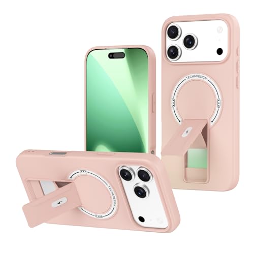 Case Compatible with Vivo V50 5G / V50E / V50 ELite Edition �y2 in 1�z�}�O�l�b�g�X�^���h�t���ϏՌ��X�}�z�P�[�X Pink
