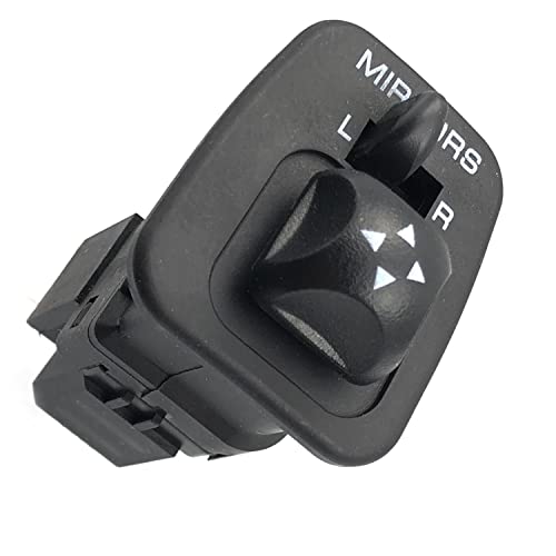 Devmo Power Mirror Control Switch Compatible With Fo-Rd Excursion Expedition Escort F(150) F250 F350 Super Duty Thunderbird Windstar Replaces# F65Z17B676Ab 901-319 Front Driver Side Door #TOP7