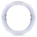 Picture Hanging Wire, Artwork Hanger, Clock, Picture Frame Hook, Paintings, Photos, Mirrors, canvas, paintings, 15' roll, Pack of 1