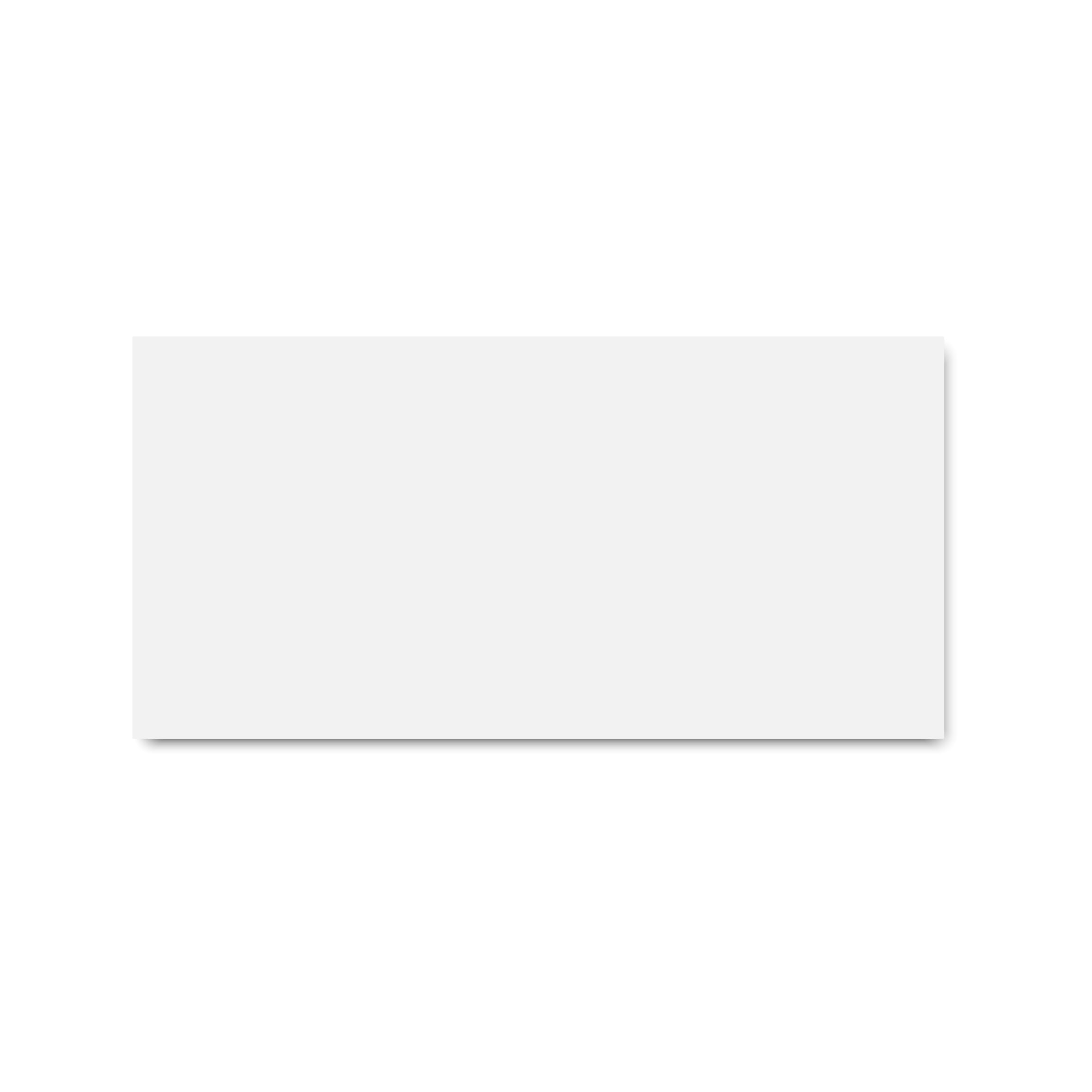 Enveloppe Clairalfa 110x220/DL, 90 g/m², coloris blanc - boîte de 250
