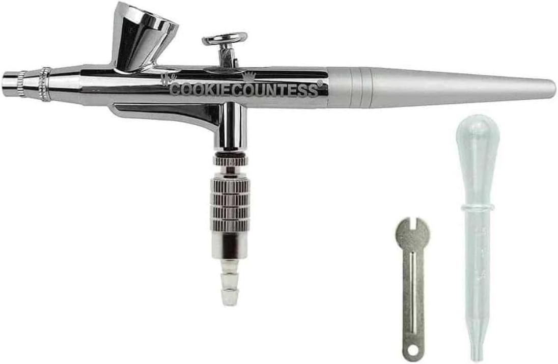 The Cookie Countess .4mm Single Action Airbrush Gun with Quick-Connect