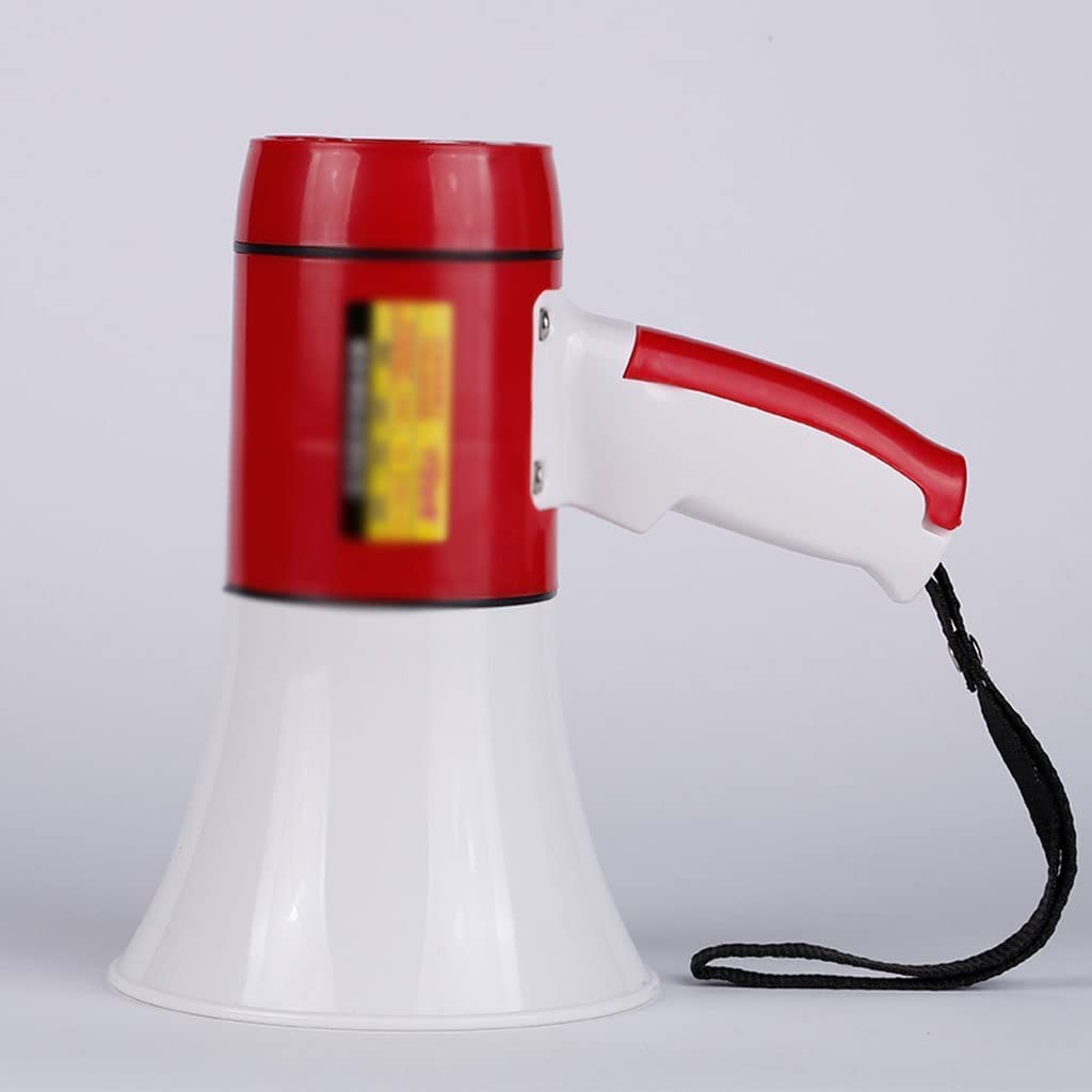 Interesante Altavoz Mini de 35 W, megáfono portátil USB, Altavoz de megáfono para Instructor de Ejercicios de Seguridad, Amplificador de Man