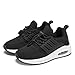 Ugmikdo Kids Shoes Boys Girls Running Tennis Shoes Breathable Lightweight Fashion Sneakers for Sports Athletic Gym Walking Black Size 5 Big Kid
