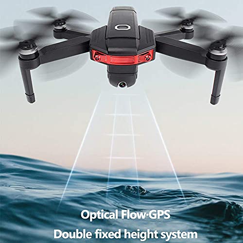 Cuadricóptero RC plegable con GPS, motor sin escobillas y cámara 4K ESC 6