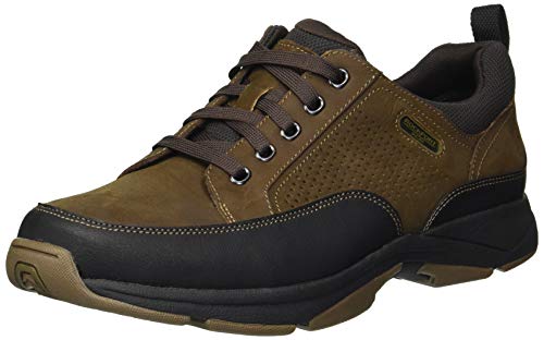 Rockport Men's We're Rockin Lace to Toe Shoe, dark brown, 10 W US