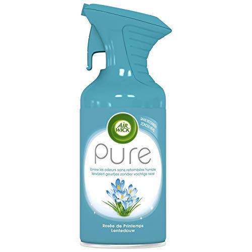 AIR WICK - Aérosol Pure Rosee De Printemps 250Ml - Lot De 3 - Offre Special