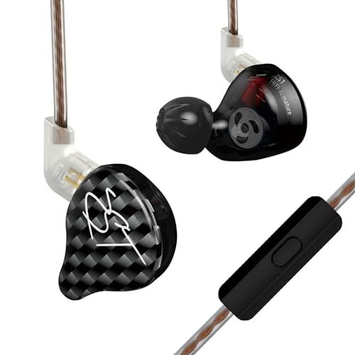 FEDAI KZ ZST IEM �C���C���[���j�^�[�AHiFi �L���C���z�� �w�b�h�z�� �n�C�u���b�h�f���A���h���C�o�[�t�� 1BA 1DD �n�C�t�B�f���e�B�~���[�W�V���� �C���C���[�C���z�� ���O���\�ȃP�[�u�� �Q�[���p�C���z��(�u���b�N�ƃ}�C�N)�B