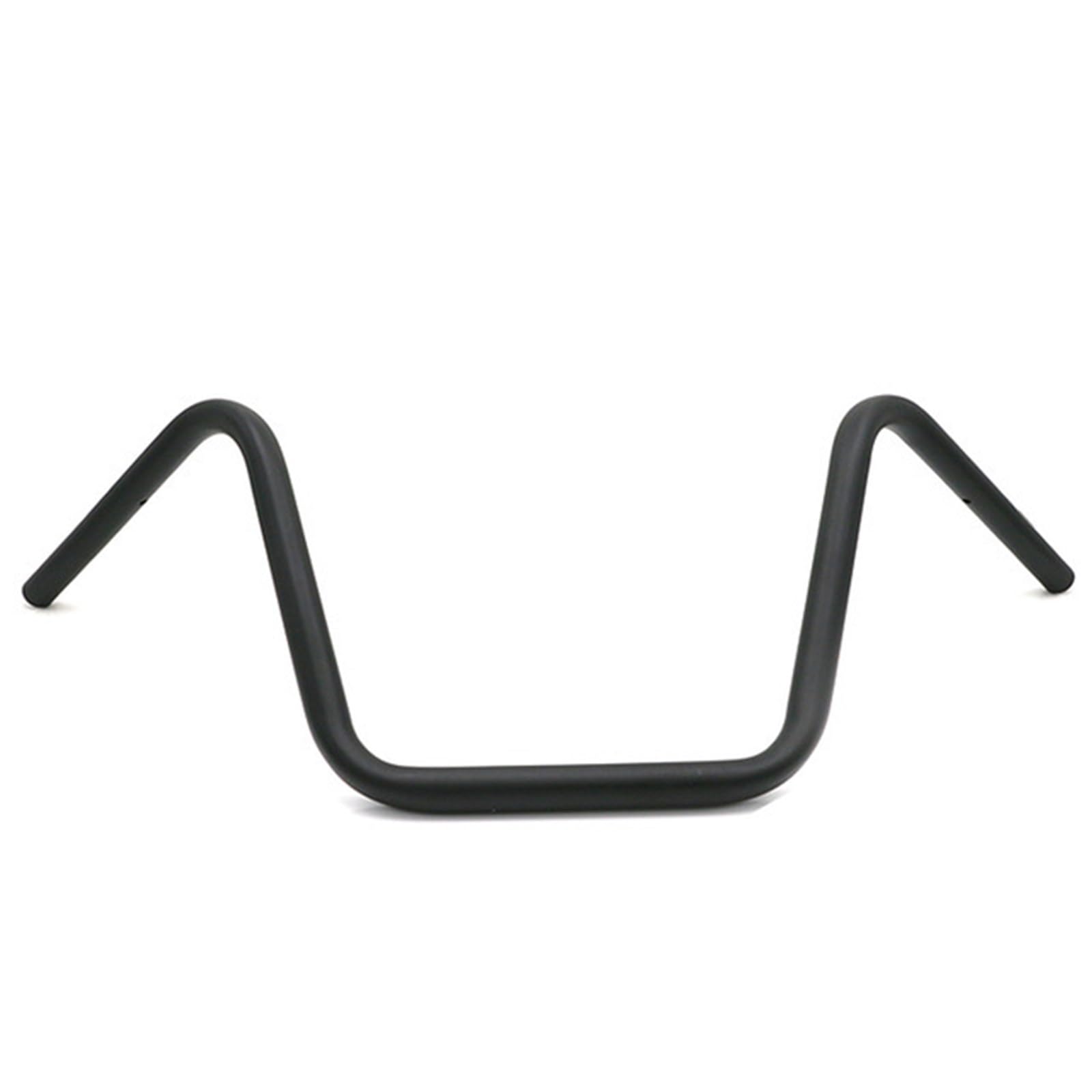 Motorcycle handlebar risers Uniwersalny 22mm Vintage kierownica motocykla wysoki uchwyt do hulajnogi 7/8 Chopper Bobber Cruiser Sportster kierownica(22mm Black)