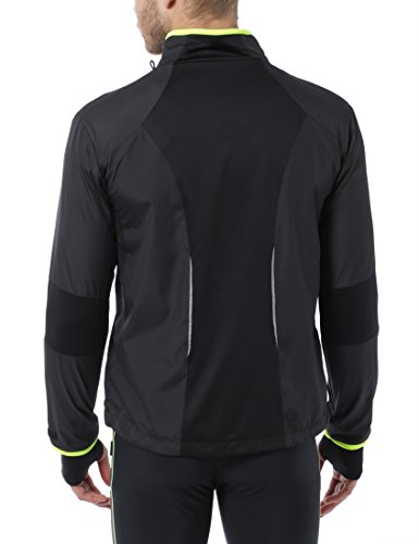 Ultrasport Stretch Delight Giacca, Uomo, Nero/Neon...