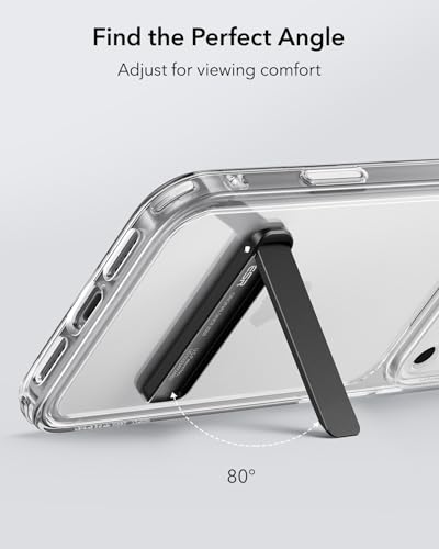 ESR Boost Phone Kickstand, Vertical and Horizontal Stand, Adjustable Angle, Compatible with iPhone Air 17 Pro Max, iPhone 17e/16/15/14/13/12, Samsung Galaxy S26/S25/S24/S23 Series, Google, Black - Image 5