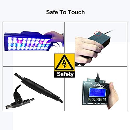 Miniatura 4 de Luz de arrecife LED 360W luz de agua salada para tanque de arrecife, 3W Bridgelux, acuario de luz LED marina