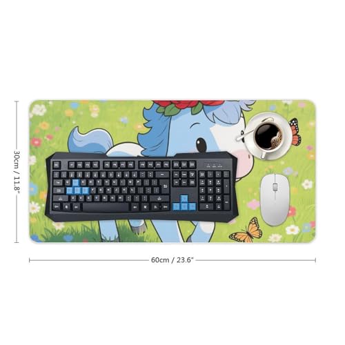 Desk Pad Protector 24x12 pulgadas Extended Horses miniatura 2