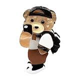 バッチ おしゃれ レディース かわいい ガール バッチ 帽子 ジャケット ブローチピン 装飾 アクセサリー ガールバッチ (9クマ)