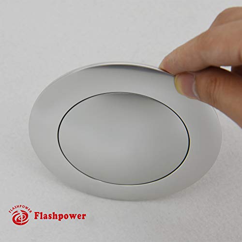 Aluminum Horn Button for 9 bolt Steering Wheels (Big Satin)