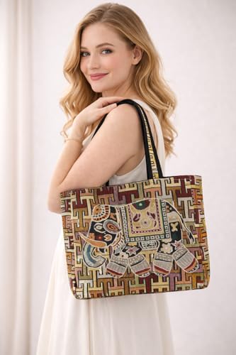 Image of Designer Elephant Handbag for Women Stylish Big Hand Bag for Women Shoulder Hand Bag for Office Use