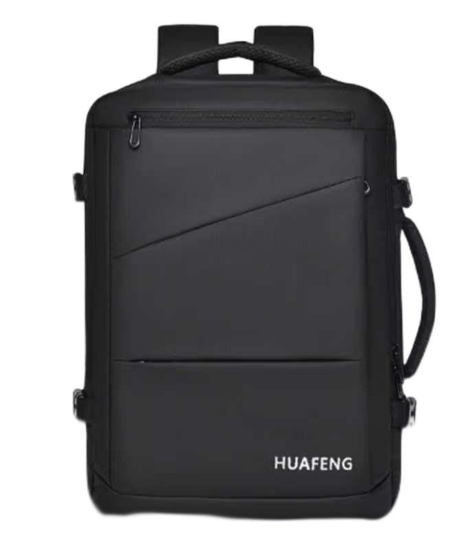18 Inch black Laptop Backpack for Travel Water Resistant College Backpack, Black laptop b…