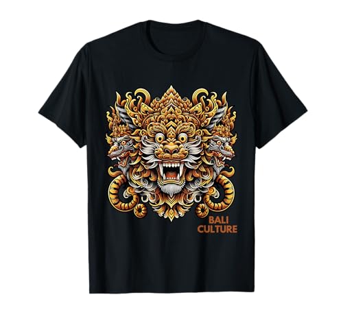 Barong Bali Masque Indonésie Voyage Bali Culture Lover T-Shirt