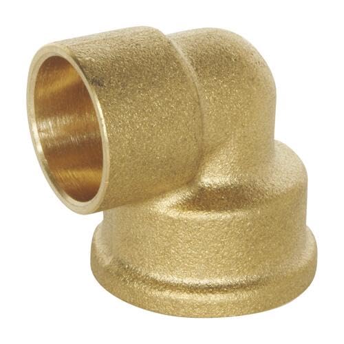 SOMATHERM FOR YOU 3540730012210 Angle EQ F AS 16-1/2 Pocket 2 Elbow Brass Welding Femals 15/21 for Diameter 16 Copper Tube Bag with 2 Pieces None - Image 2