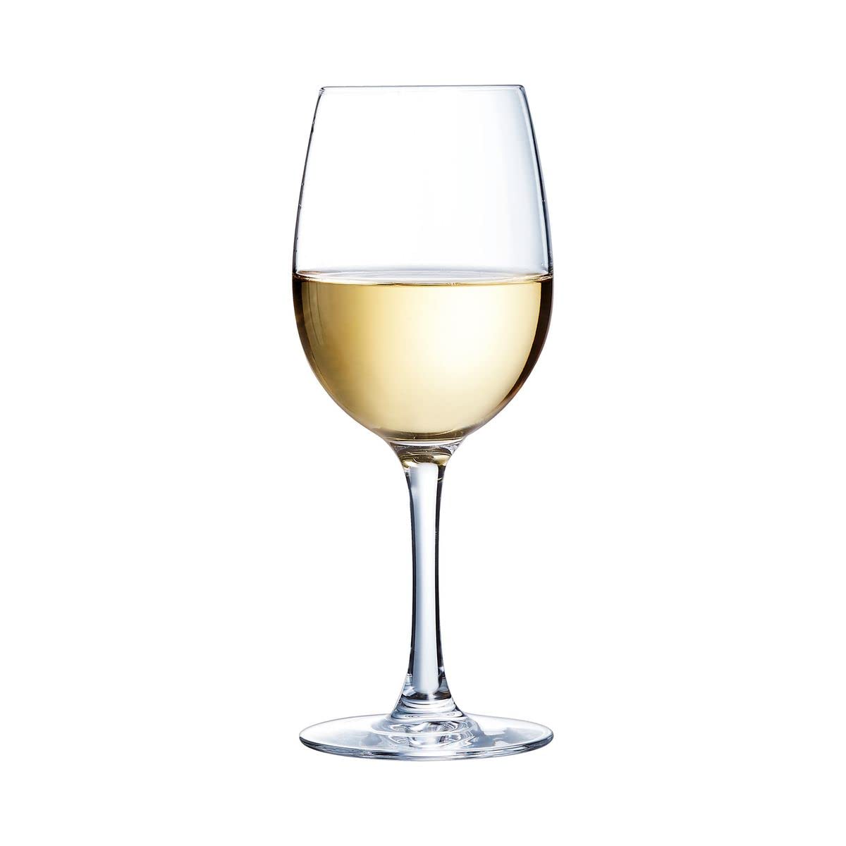 Chef&Sommelier - Lot de 6 Verres à Pied Cabernet Tulipe en Cristallin - Verres de Dégustation Sobres et Élégants - Résistance Hors Norme - Transparence Absolue - Verres à Vins et Portos de 25 cl