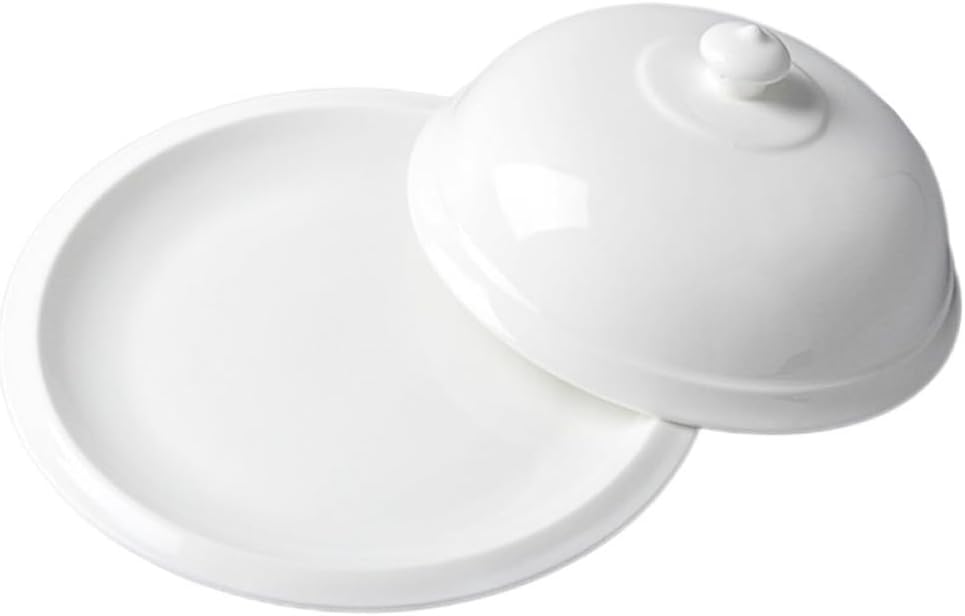 Quality Ceramic Steak Plate White Serving Plate for Dessert Pizza Healthy Material