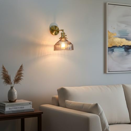 Lámpara de pared ajustable E27 para iluminar rincones oscuros con un toque vintage elegante 8