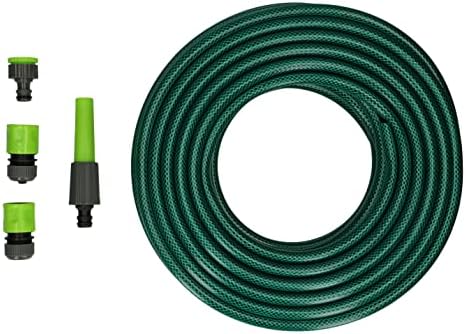 Tubo Da Giardino ZGWDrip 30,5 Metri 1/2 Pollice: Tubo Flessibile Forato Per Irrigazione A Goccia. Con Connettori In Ottone Massiccio 3/4". Ideale Per Aiuole E Giardini, Risparmia Oltre L'80% Di Acqua. Fatto Con Materiali Riciclati, Garanzia 7 Anni.