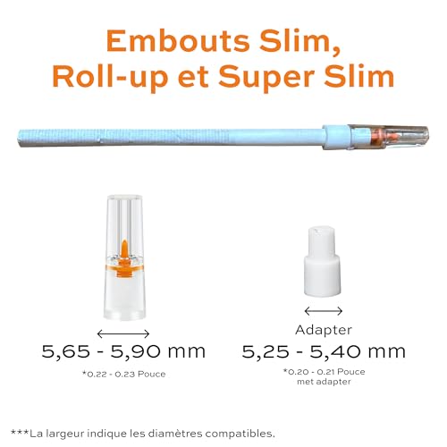 Tarbust 540+60 Filtres À Cigarette Slim Pour Roll-Ups, 5-6 Mm – vue 4