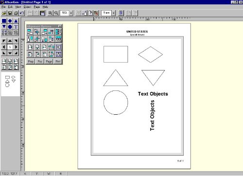 Softpro/Ezstamp ALBUMGEN2 Albumgen Stamp Album Page & Ehxibit Layout Program thumb #2