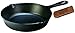 Lodge Seasoned Cast Iron Skillet with Hot Handle Holder - 8 inch Cast Iron Frying Pan with Genuine Leather Hot Handle Holder