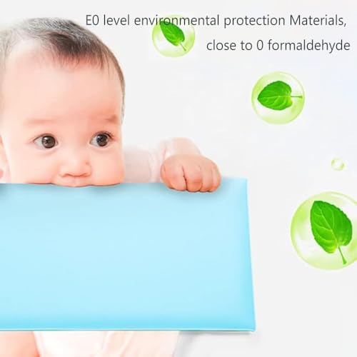 Paneles de cabecera 3D anticolisión para proteger a niños en dormitorios con paredes frías 4