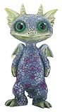Mythical Green and Blue Baby Dragon Collectible Statue Figurine