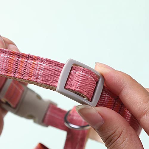 Arnês e trela para gatinhos | Arnês de passeio de gato com bowknot - Suprimentos para gatinhos leves