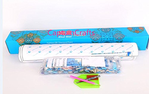 Captaincrafts Diy 5D Diamond Painting By Number Kits Full Drill Diamond Painting - Ballerina Female Dancer (20X30Cm/8X12Inch) #TOP3